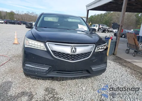 2015 Acura Mdx from USA, damaged, VIN 5FRYD3H26FB013553